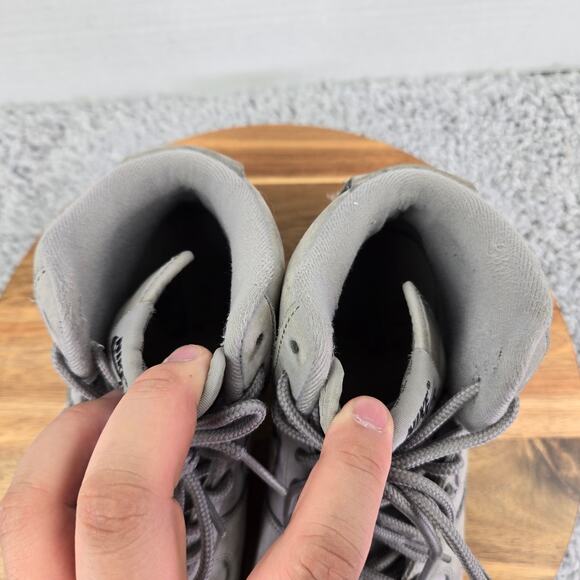 Nike Air Force 1 High WB GS Grey Gum Casual Athletic Sneakers Kids 6y 922066-002 - Picture 11 of 12